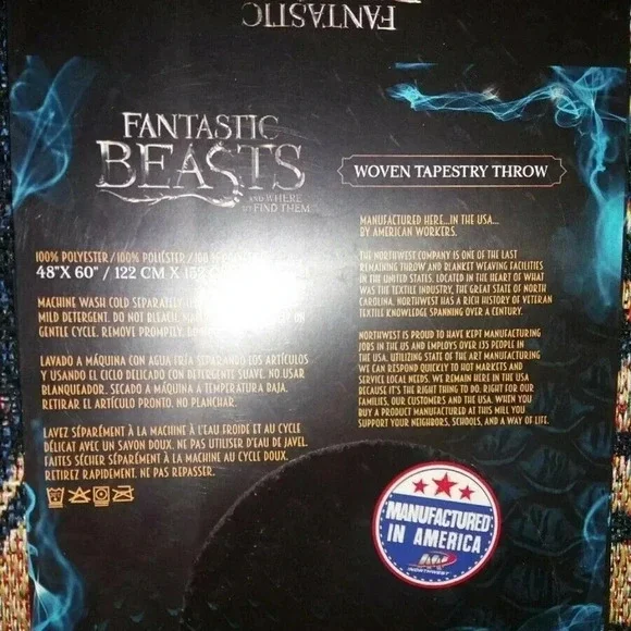 FANTASTIC BEAST Looking At Me Woven Tapestry - Picture 4 of 4